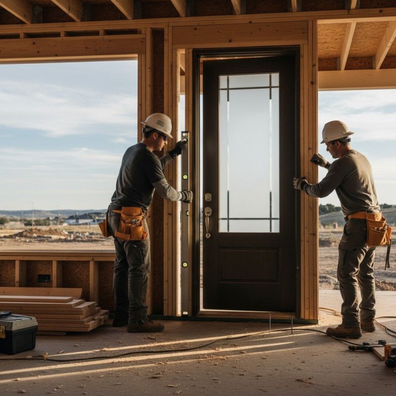 Patio Door Installation detail