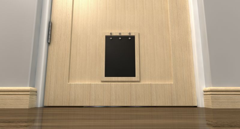 Pet Door Installation detail